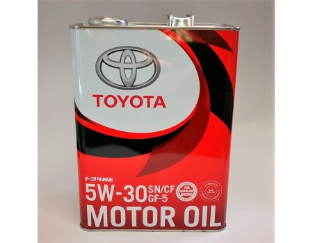 Toyota Motor Oil 5W-30  SN/CF (08880-10705) 4л.