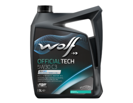 WOLF OFFICIALTECH 5W30 C3 LL III 5л.