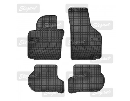 ELEGANT КИЛИМКИ АВТОМОБІЛЬНІ ГУМОВІ  SKODA Octavia II 2004-.., VW Golf V 2003-2008, VW Golf VI 2008-2012/ EL 200361