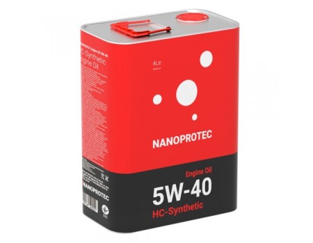 NANOPROTEC 5W-40 HC-SYNTHETIC 4л.