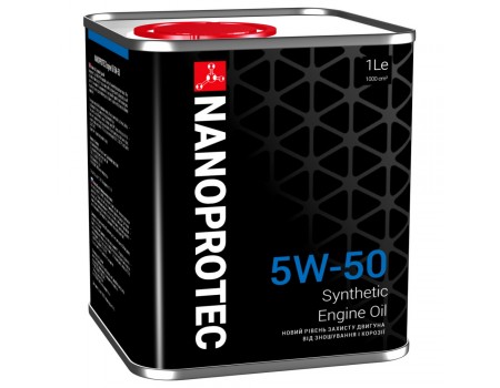 NANOPROTEC Моторное масло 5W-50 1л