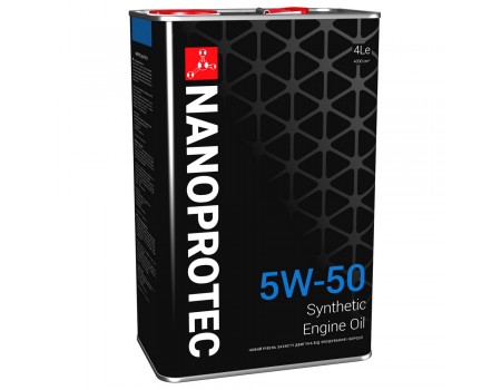 NANOPROTEC Моторное масло 5W-50 4л