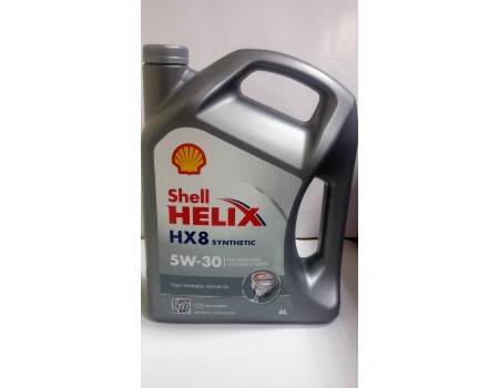 Shell Helix HX8 Synthetic Моторное масло 5W-30 4л.