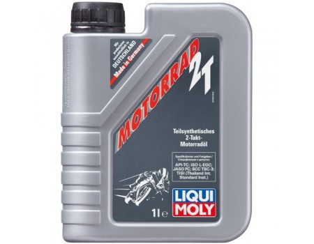 Liqui Moly Racing 2T Полусинтетическое моторное масло для 2-тактных мотоциклов 1л (3981)