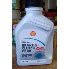 Shell Тормозная жидкость Brake&Clutch fluid DOT4 ESL 500мл