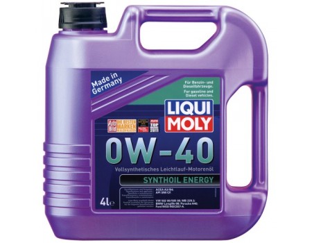 Liqui Moly Synthoil Energy 0W-40, 4л (7536)