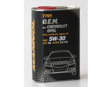 Mannol O.E.M. 7701 METALL for Chevrolet Opel 5w30 1л.