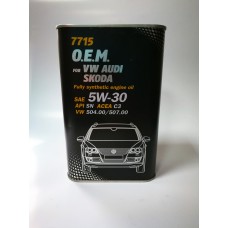 Mannol 7715 O.E.M. (Volkswagen,Audi, Skoda, Seat)  5W-30 5л