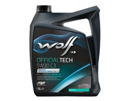 WOLF OFFICIALTECH 5W30 C3 5л.