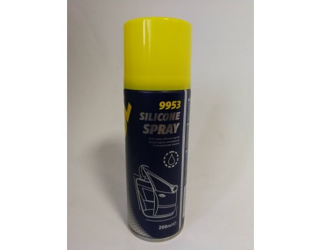 Mannol 9953 Silicone Spray  силиконовая смазка 200мл 