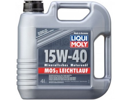 Liqui Moly MoS2 Leichtlauf  Моторное Масло С Молибденом 15W-40, 4л (1949)