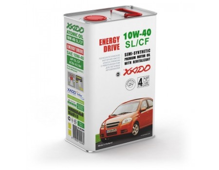 XADO XA 20244 Atomic Oil 10W-40 SL/CF, 4л