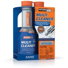 XADO XA 40113 Очиститель топливной системы для дизельного двигателя AtomEx Multi Cleaner (Diesel), 250мл