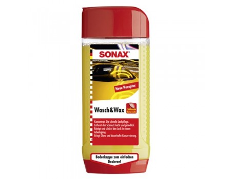 SONAX Wash and Wax Автошампунь-концентрат с воском  (Германия) 500мл 313200