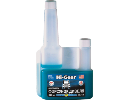 Hi-Gear HG3410 Очиститель форсунок и системы питания дизельных двигателей с SMT², 240мл