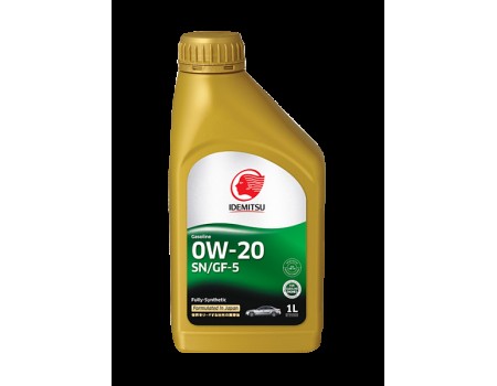 IDEMITSU 0W-20 SN/GF-5 Fully-Synthetic 1L