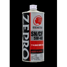 IDEMITSU  ZEPRO EURO SPEC 5W-40 SN/CF Fully-Synthetic 1L