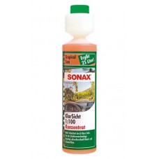 SONAX Tropical Sun  Концентрат омывателя  1:100 до 25л (Германия) 250мл 387141